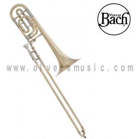 Bach 50B Trombón Bajo "Stradivarius" Profesional de Vara