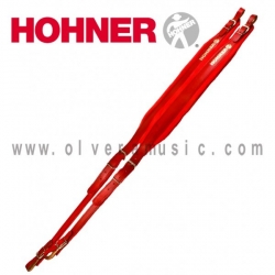 Hohner ACC5 Correas de Piel para Acordeón (Rojo)