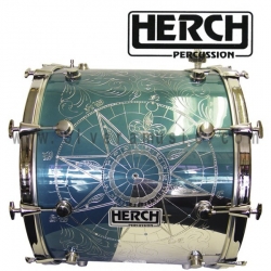 Herch Mod.BRJ-TS-GB tambora de 20x24 pulgadas