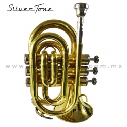 Silvertone Mod.SMT500L trompeta pocket