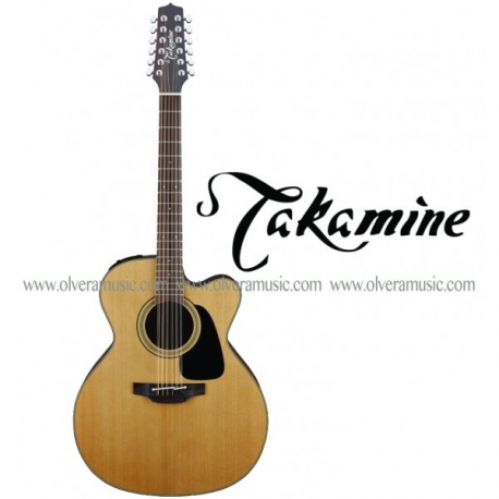 TAKAMINE Guitarra Electro-Acustica 12-Cuerdas - Serie Pro 1