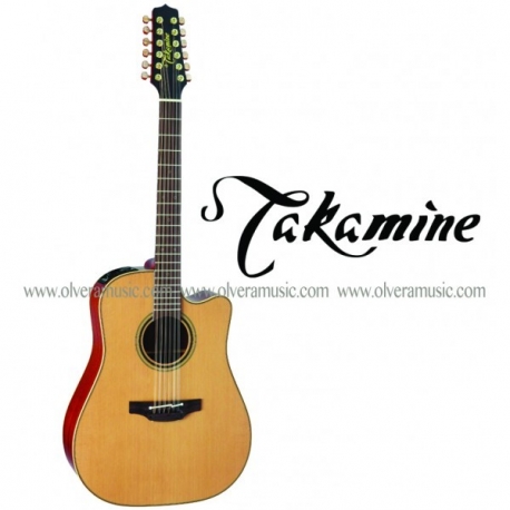 TAKAMINE Guitarra Electro-Acustica 12-Cuerdas - Serie Pro 3