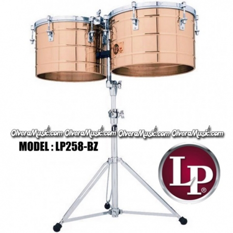 Timbales LP Thunder Tito Puente LP258-BZ 15"x16" (Bronce)