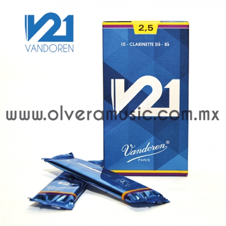 V21 Vandoren caña para clarinete Sib