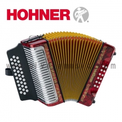 Hohner Mod.Corona II 3500-RD acordeón diatónico