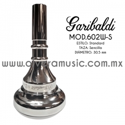 Garibaldi Mod.Standard boquilla para tuba taza sencilla