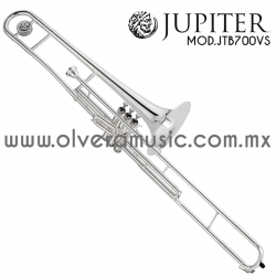 Jupiter Mod.JTB-700VS trombón terminado plata tono de Sib