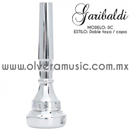 Garibaldi Mod.DC boquilla para trompeta doble taza