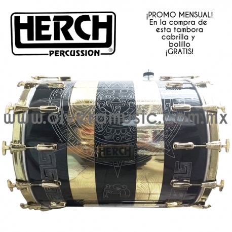 Herch Mod.AZ-CM-GB tambora 24x26 pulgadas