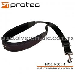 Protec Mod.N305M tahalí acolchado para saxofón alto/tenor