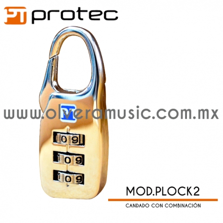Protec Mod.PLOCK2 candado con combinación
