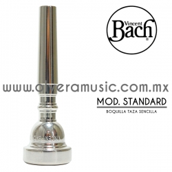 Vincent Bach Mod.Standard boquilla para trompeta taza sencilla