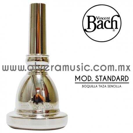Vincent Bach Mod.Standard boquilla para tuba taza sencilla