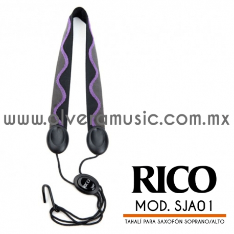 Rico Mod.SJA01 tahalí para saxofón alto/soprano