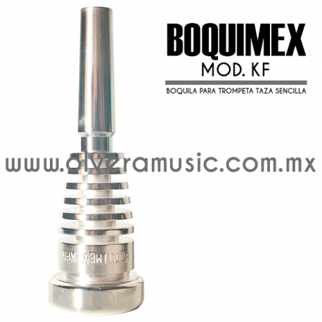 Boquimex Mod. BMX-KF boquilla para trompeta (Taza sencilla)