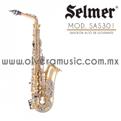 Selmer Mod.SAS301/AS400 Saxofón Alto Estudiante