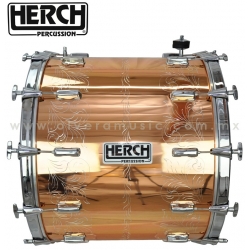 Herch Mod.RM-DZ-GB tambora de 20x24 pulgadas